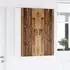 vidaXL Wall kitchen cabinet Kalmar aged wood with shelf 80 x 31 x 100 cm
