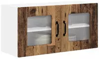 vidaXL Geschirrsp&uuml;lerfront Kalmar Altholz 80 x 31 x 40 cm