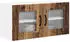 vidaXL Wall kitchen cabinet Kalmar aged wood with large shelf 80 x 31 x 40 cm