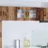 vidaXL Wall kitchen cabinet Kalmar aged wood with large shelf 80 x 31 x 40 cm