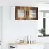 vidaXL Wall kitchen cabinet Kalmar aged wood with large shelf 80 x 31 x 40 cm