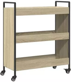vidaXL K&uuml;chenwagen Sonoma-Eiche 70x30x82 cm (842317)