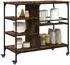 vidaXL Küchenwagen Räuchereiche 100x45x89,5 cm (842383)