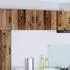 vidaXL Wall kitchen cabinet Kalmar aged wood with 2 doors and 4 shelves 50 x 31 x 40 cm