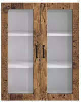 vidaXL Geschirrsp&uuml;lerfront Kalmar Altholz 80 x 31 x 100 cm