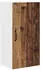 vidaXL Wall kitchen cabinet Kalmar aged wood with 1 door and 3 shelves 40 x 31 x 80 cm