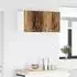 vidaXL Wall kitchen cabinet aged wood with white (set of 2) 40 x 31 x 40 cm