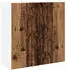vidaXL Wall kitchen cabinet aged wood with wall shelf 80 x 31 x 80 cm