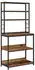 vidaXL Industrial kitchen shelf aged wood 80 x 40 x 168 cm