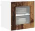 vidaXL Wall kitchen cabinet aged wood with door set of 2 40 x 31 x 40 cm