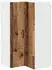 vidaXL Corner wall kitchen cabinet Kalmar aged wood with shelf 57 x 57 x 100 cm