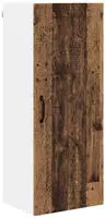 vidaXL Wandschrank PORTO Altholz 40 x 31 x 100 cm Holzwerkstoff