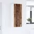 vidaXL Wall kitchen cabinet aged wood with shelf 40 x 31 x 100 cm