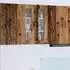 vidaXL Wall kitchen cabinet Kalmar aged wood with 2 doors and 3 shelves 60 x 31 x 80 cm white frame