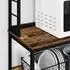 vidaXL Industrial kitchen shelf aged wood 60 x 40 x 168 cm