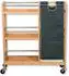 Kesper Nischenwagen mit Flaschensammler 24,5x9,5x79 cm natur
