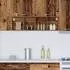 vidaXL Wall kitchen cabinet aged wood with storage 30 x 29.5 x 100 cm