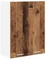 vidaXL H&auml;ngeschrank mit Speicher Altholz 60 x 31 x 80 cm Holzwerkstoff