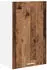 vidaXL Wall kitchen cabinet aged wood and white with shelf 50 x 31 x 80 cm