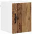 vidaXL Wall kitchen cabinet Kalmar aged wood with shelf 30 x 31 x 40 cm