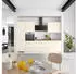 Nobilia Touch II 300 cm Lacklaminat magnolia supermatt/eiche sierra