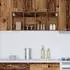 vidaXL Wall kitchen cabinet aged wood with storage 40 x 29.5 x 100 cm
