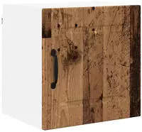 vidaXL Wandschrank PORTO Altholz 40 x 31 x 40 cm Holzwerkstoff