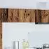 vidaXL Wall kitchen cabinet aged wood with large shelf 40 x 31 x 40 cm