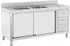 Royal Catering Spülenschrank 2 Becken Edelstahl 400x400x300mm (RC-IKS04)