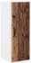 vidaXL Wall kitchen cabinet Kalmar aged wood with 1 door and 3 shelves 30 x 31 x 80 cm