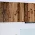 vidaXL Wall kitchen cabinet Kalmar aged wood with 1 door and 3 shelves 30 x 31 x 80 cm