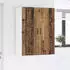 vidaXL Wall kitchen cabinet aged wood with shelf 80 x 31 x 100 cm