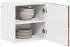 vidaXL Wall kitchen cabinet Kalmar aged wood with door set of 2 40 x 31 x 40 cm