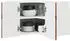 vidaXL Corner wall kitchen cabinet Kalmar aged wood with shelf 57 x 57 x 40 cm