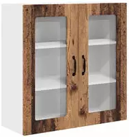 vidaXL Geschirrsp&uuml;lerfront Kalmar Altholz 80 x 31 x 80 cm