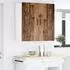 vidaXL Wall kitchen cabinet Kalmar aged wood with shelf 80 x 31 x 80 cm
