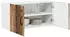 vidaXL Wall kitchen cabinet Kalmar aged wood with shelf 80 x 31 x 40 cm
