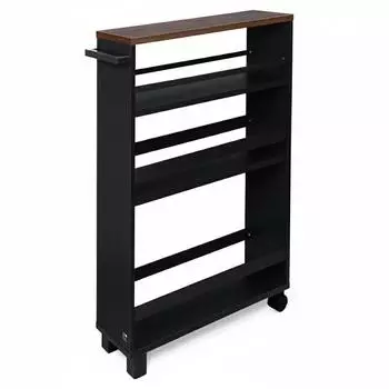 bomoe Nischenwagen 79x50 cm Hylla Braun Schwarz