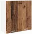 vidaXL Wall kitchen cabinet aged wood with shelf 80 x 31 x 80 cm