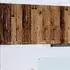 vidaXL Wall kitchen cabinet aged wood with shelf 80 x 31 x 80 cm