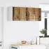 vidaXL Lucca wall kitchen cabinet aged wood with 4 shelves (set of 2) 50 x 31 x 40 cm