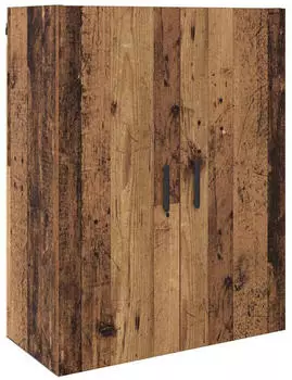 vidaXL Wall kitchen cabinet aged wood 69.5 x 34 x 90 cm