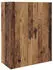 vidaXL Wall kitchen cabinet aged wood 69.5 x 34 x 90 cm