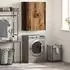 vidaXL Wall kitchen cabinet aged wood 69.5 x 34 x 90 cm