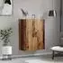 vidaXL Wall kitchen cabinet aged wood 69.5 x 34 x 90 cm