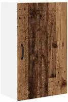 vidaXL Wandschrank PORTO Altholz 50 x 31 x 80 cm Holzwerkstoff
