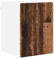 vidaXL Wandschrank PORTO Altholz 30 x 31 x 40 cm Holzwerkstoff