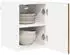 vidaXL Wall kitchen cabinet aged wood with shelf 30 x 31 x 40 cm