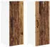 vidaXL Lucca wall kitchen cabinet aged wood with 6 shelves (set of 2) 30 x 31 x 80 cm