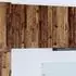 vidaXL Lucca wall kitchen cabinet aged wood with 6 shelves (set of 2) 30 x 31 x 80 cm
